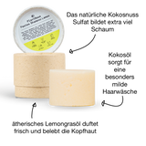 Festes Shampoo Lemon 60g