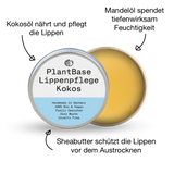 Lippenpflege im Tiegel Kokos 10g