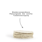 Peelingpads (Luffa; 5-er Pack)