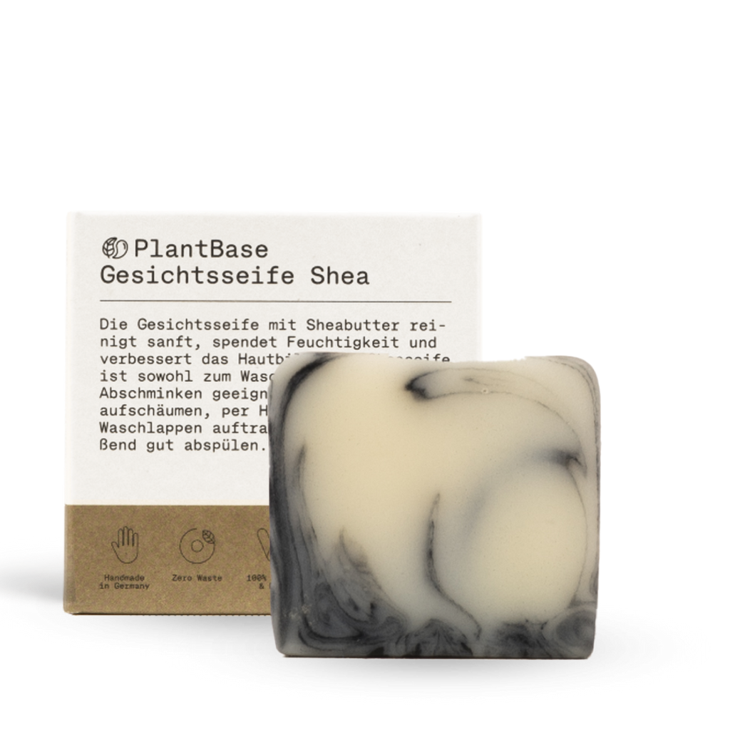 Gesichtsseife Shea, vegane Gesichtsreinigung – PlantBase Naturkosmetik